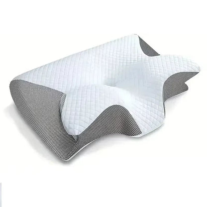 Horn Butterfly Pillow Neck Pillow Sleeping Pillow Slow Rebound Memory Pillow Cervical Spine Pillow Core Lined Pillowcase Pillow